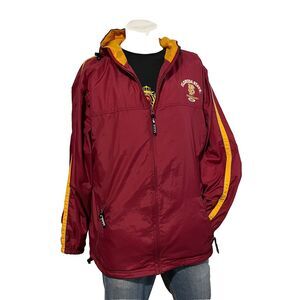 Vintage 90s Florida State Seminoles Starter Hooded Jacket Quilt Lined Size XL